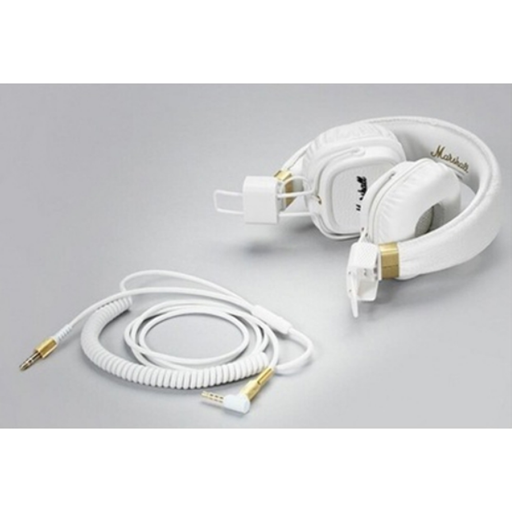 Marshall Major II On Ear Wired Headphones (White) - Open Box