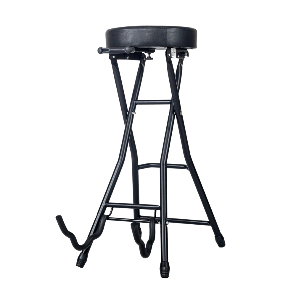 Hebikuo MA-81 Guitarist Stool with Guitar Stand