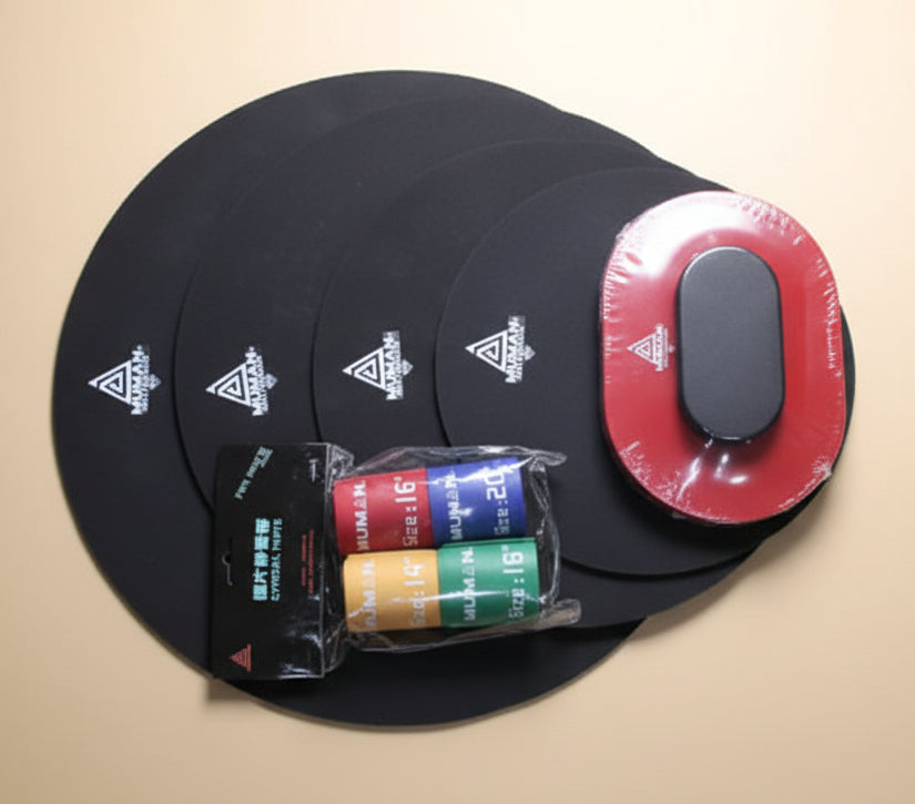 Muman, Drum Mute Set, Drums & Cymbals MDCSET-C - Open box