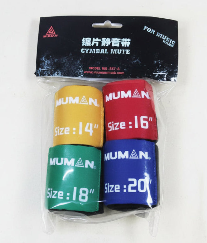 Muman, Drum Mute Set, Drums & Cymbals MDCSET-C - Open box