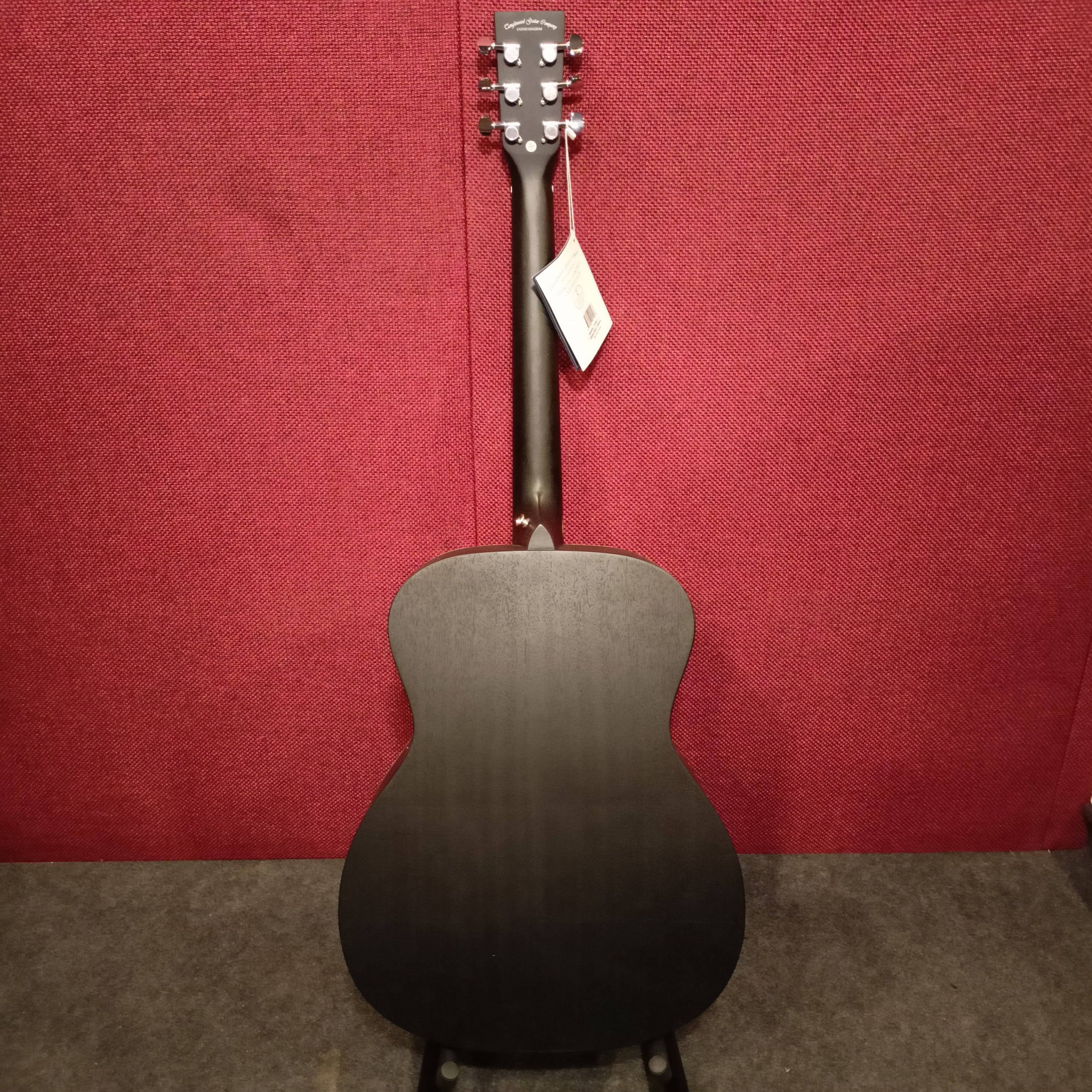 Tanglewood TWBB OE Blackbird Orchestra Semi Acoustic Guitar, Smokestack Black Satin - B Stock