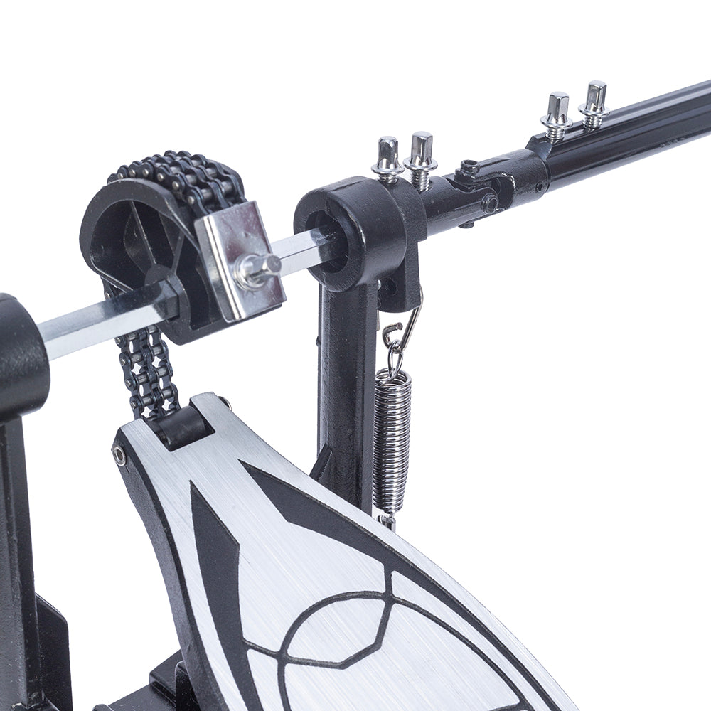 HEBIKUO G710 BASS DOUBLE DRUM PEDAL - ACOUSTIC DRUM KITS HARDWARE