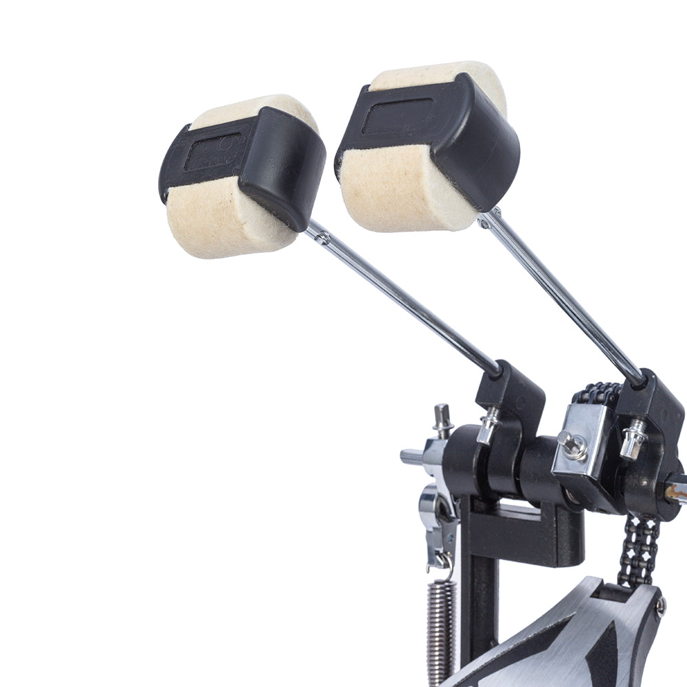 HEBIKUO G710 BASS DOUBLE DRUM PEDAL - ACOUSTIC DRUM KITS HARDWARE
