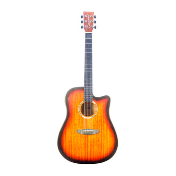 TANGLEWOOD DBT DCE SBG – DREADNOUGHT CUTAWAY SEMI ACOUSTIC GUITAR