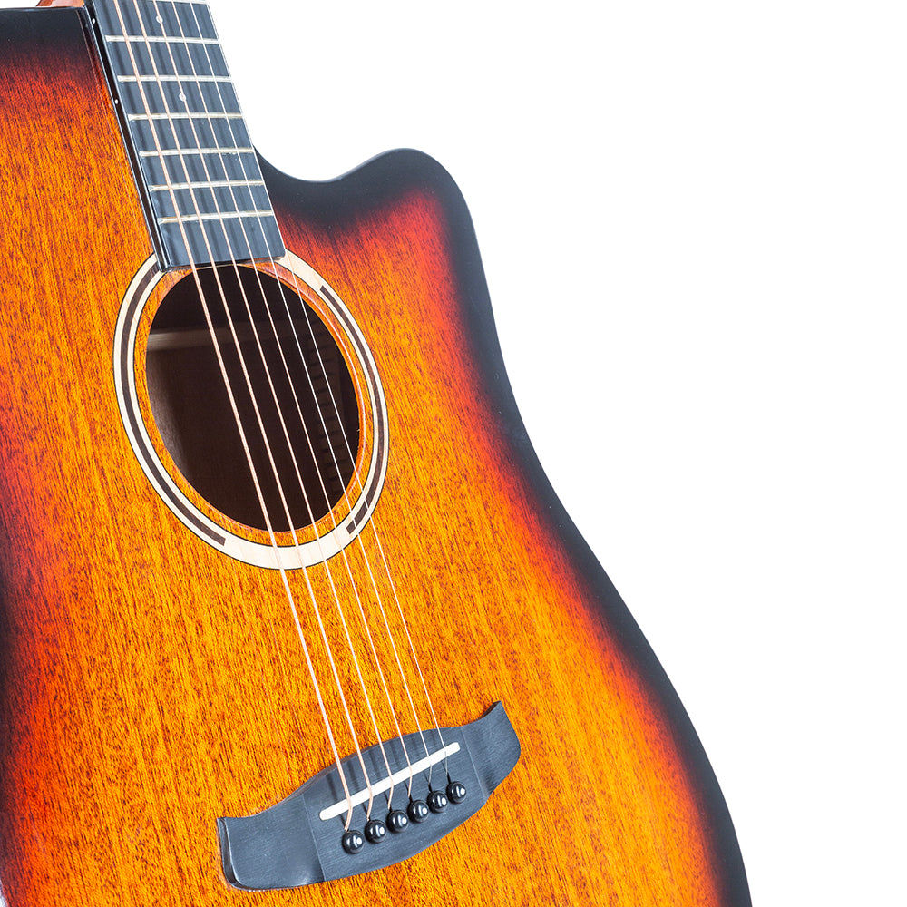 TANGLEWOOD DBT DCE SBG – DREADNOUGHT CUTAWAY SEMI ACOUSTIC GUITAR