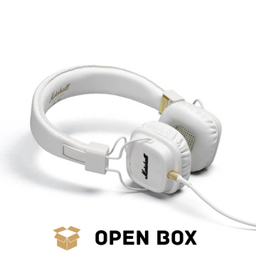 Marshall Major II On Ear Wired Headphones (White) - Open Box