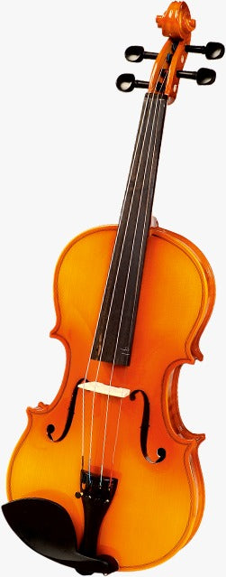 Havana MV1412F 3/4 Size Violin with Case & Bow, Solid Spruce Top