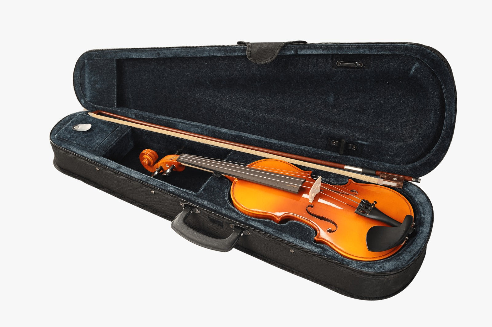 Havana MV1412F 3/4 Size Violin with Case & Bow, Solid Spruce Top