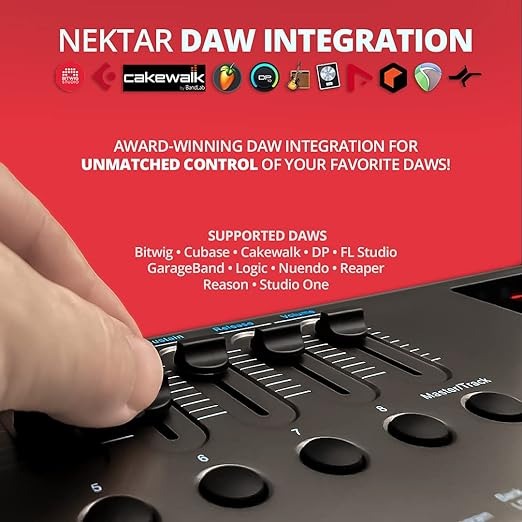 Nektar Impact LX61+ is a powerful 61-key Keyboard