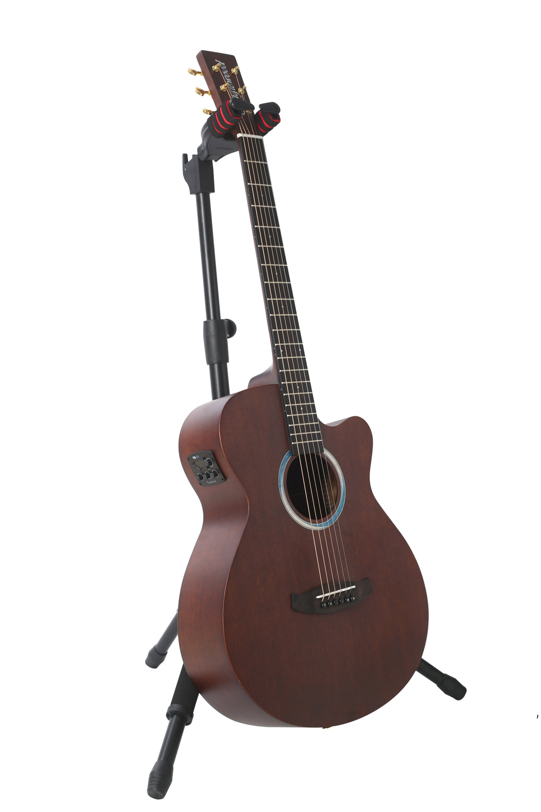 Tanglewood TE4CEBL Elemental Orchestra Semi Acoustic Guitar, Solid Top, Back & Sides - Mahogany with bag & 3 plectrums.