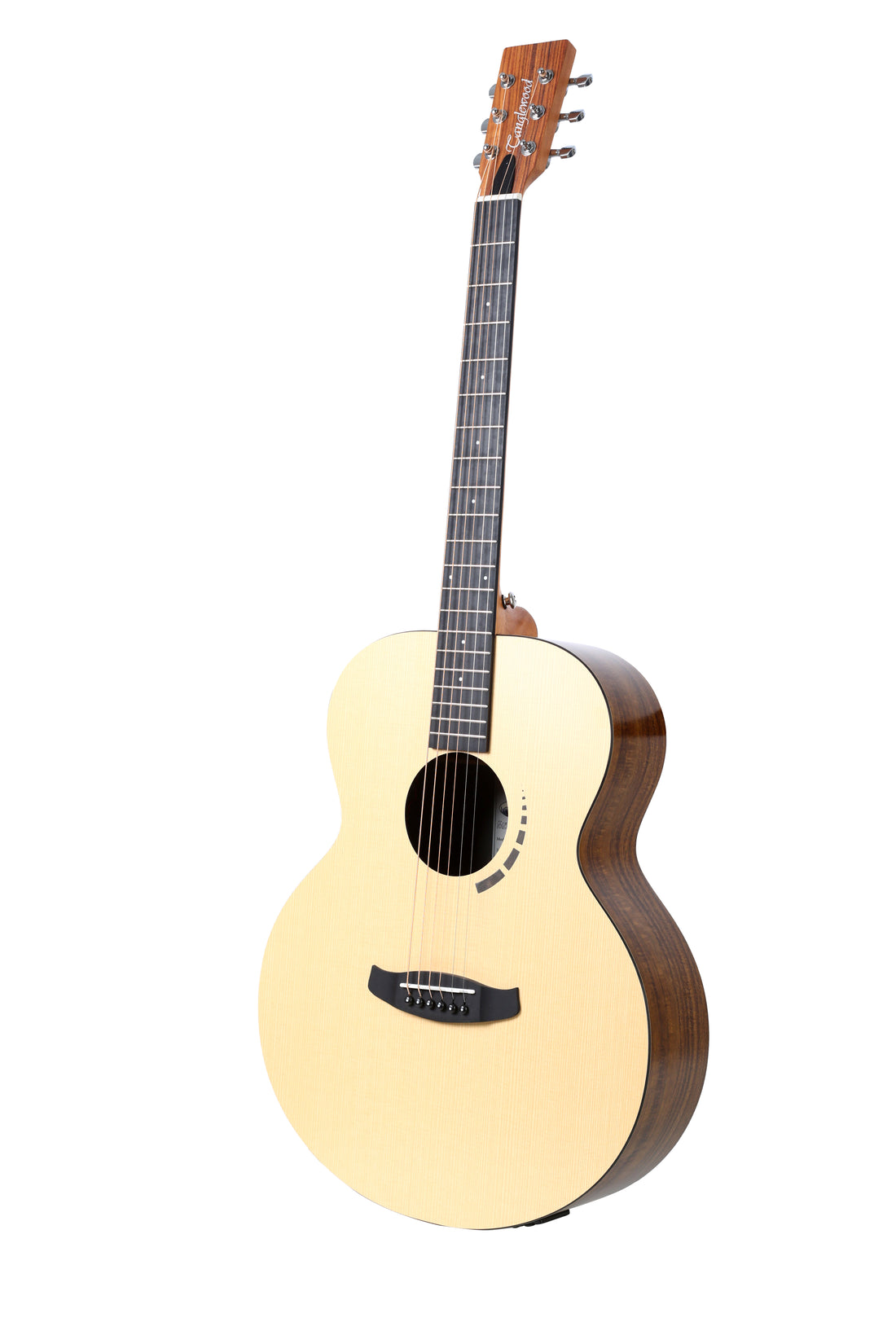 Tanglewood TM3E Metropolitan HPL Spruce Orchestra Semi Acoustic Guitar with bag & 3 plectrums.