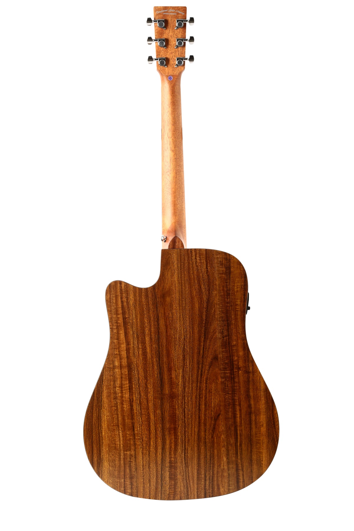 Tanglewood TM5CE Metropolitan HPL Spruce Dreadnaught Cutaway Semi Acoustic Guitar With bag.