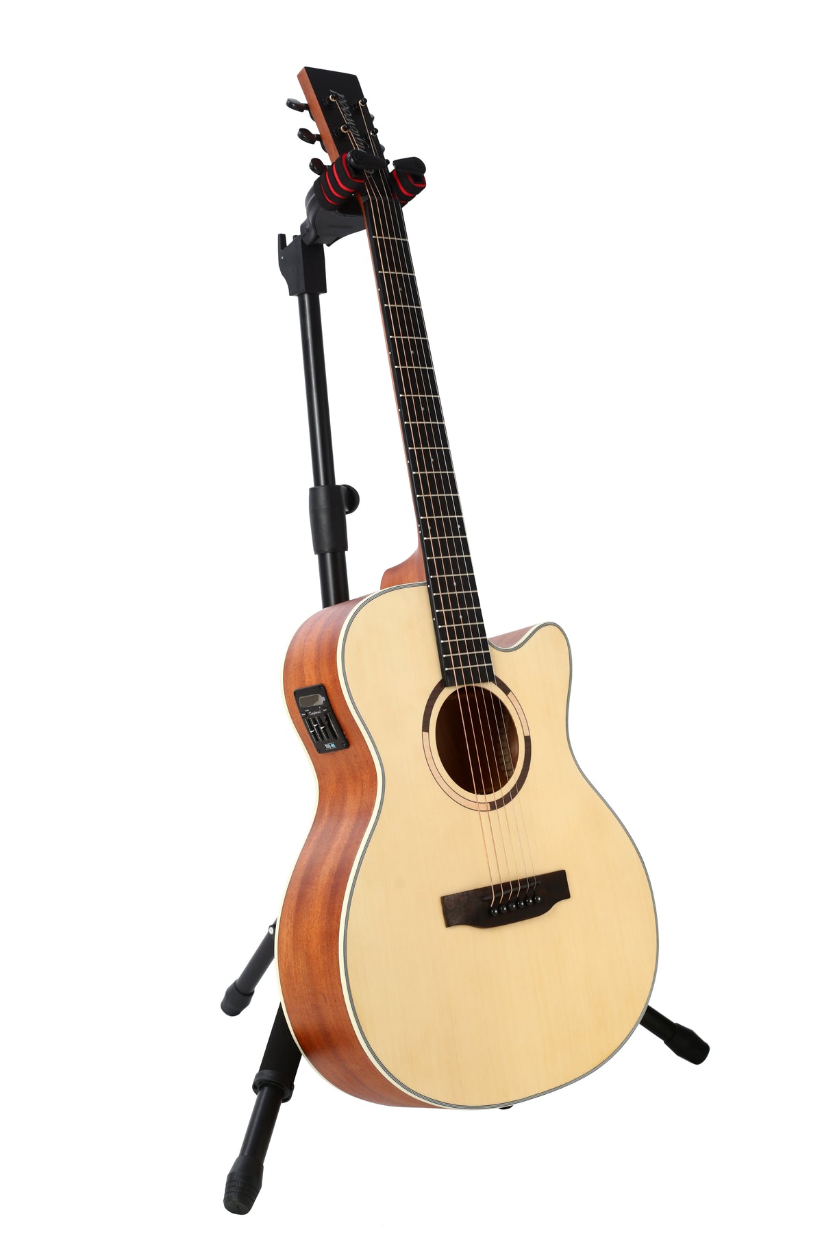 Tanglewood TS4CE Strada Super folk Cutaway Semi Acoustic Guitar With bag & Plectrums.