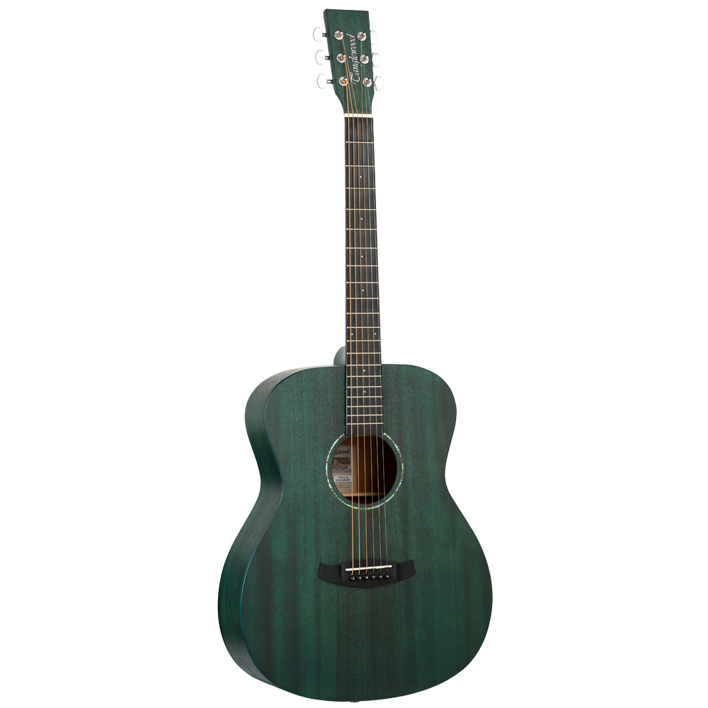 Tanglewood Crossroads TWCR O TG Acoustic Guitar, Orchestra, Thru Green Stain Satin Finish