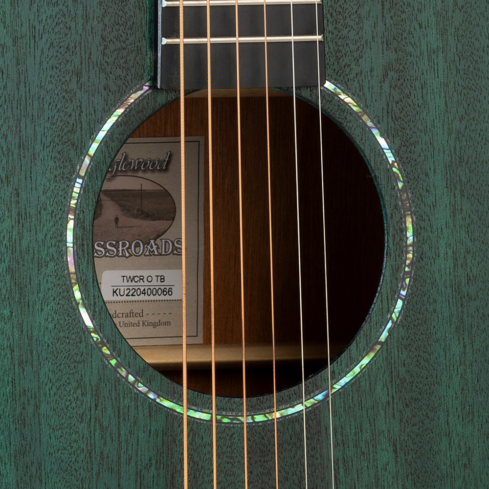 Tanglewood Crossroads TWCR O TG Acoustic Guitar, Orchestra, Thru Green Stain Satin Finish