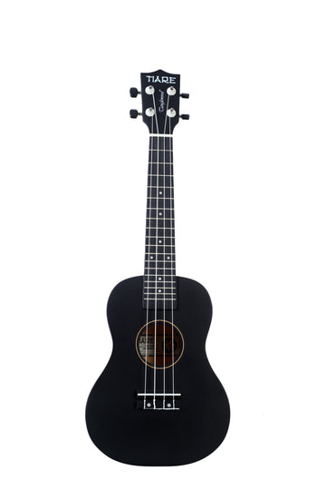 Tanglewood TWT CPBK Tiare Concert Size Ukulele, Black With bag.