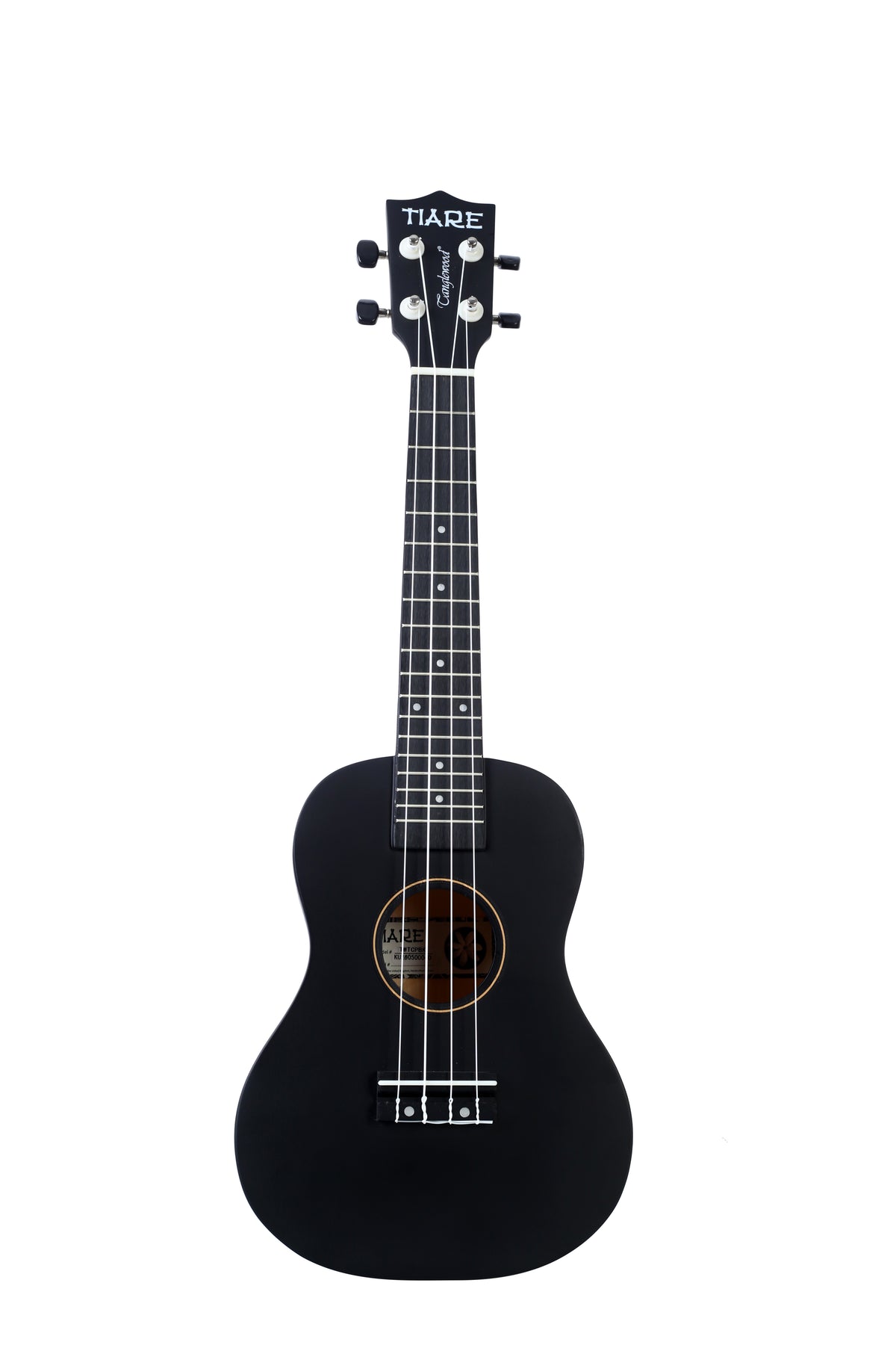 Tanglewood TWT CPBK Tiare Concert Size Ukulele, Black With bag.