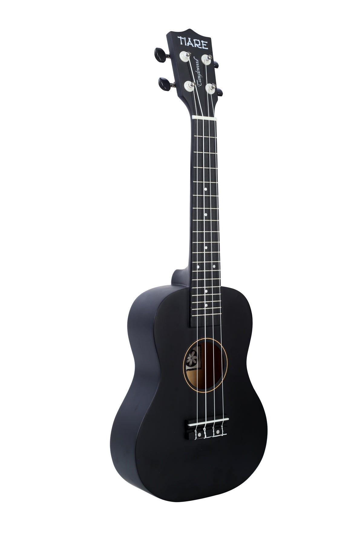 Tanglewood TWT CPBK Tiare Concert Size Ukulele, Black With bag.