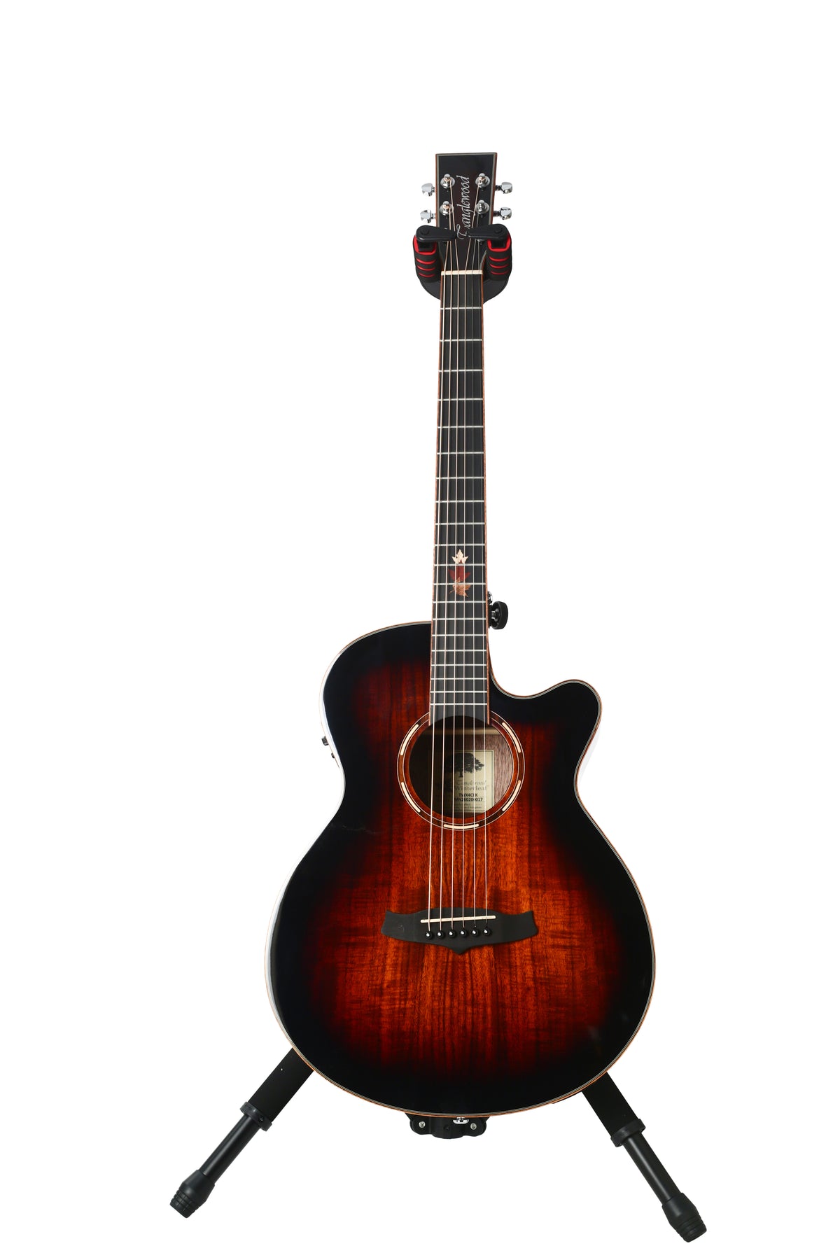 Tanglewood TWX4CEK Winterleaf Exotic Super Folk Cutaway Semi Acoustic,Top - Solid Mahogany, Koa Veneer,Back & Sides - Koa,Fishman Eq, With bag.
