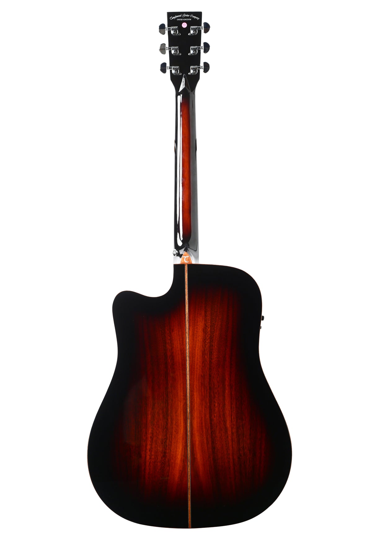 Tanglewood TWX5CEK Winterleaf Exotic Dreadnought Cutaway Semi Acoustic,Top - Solid Mahogany, Koa Veneer,Back & Sides - Koa,Fishman Eq with Bag.
