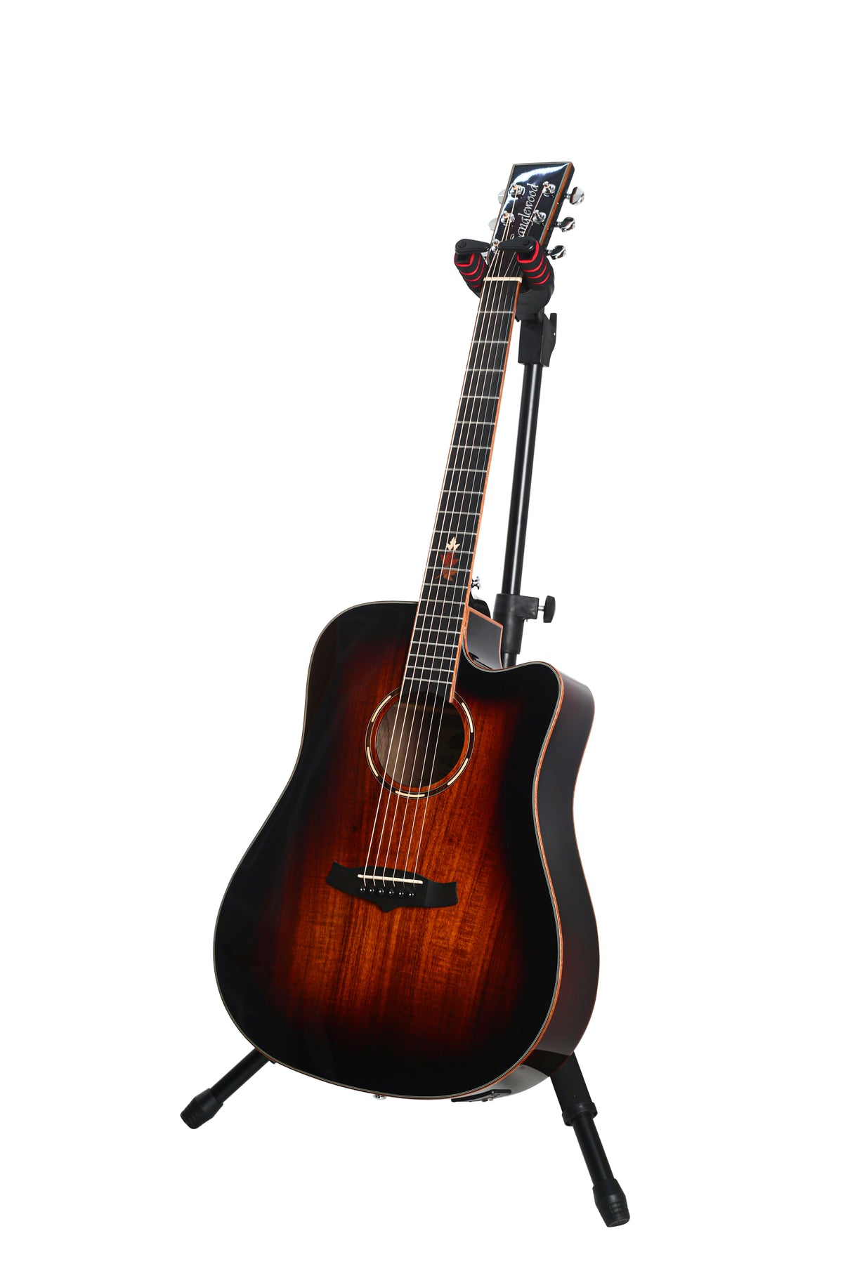Tanglewood TWX5CEK Winterleaf Exotic Dreadnought Cutaway Semi Acoustic,Top - Solid Mahogany, Koa Veneer,Back & Sides - Koa,Fishman Eq with Bag.