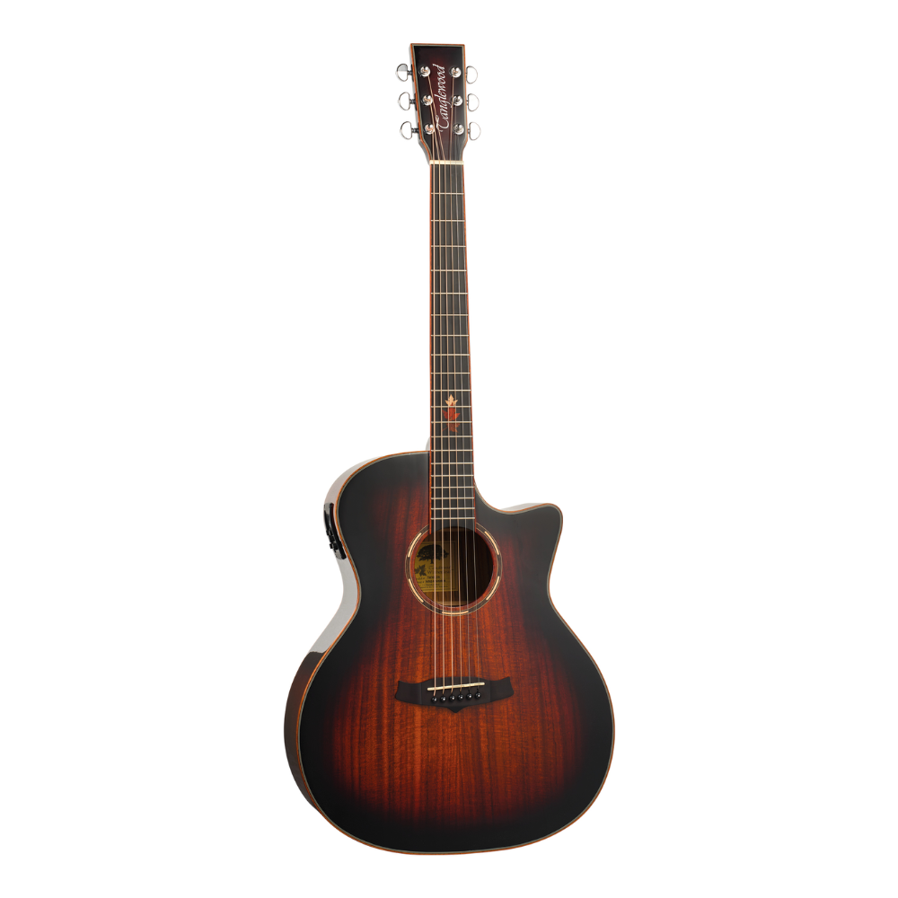 Tanglewood TWX6CEK Winterleaf Venetian Cutaway Electro Acoustic Guitar, Fishman Presys, Autumn Burst Gloss