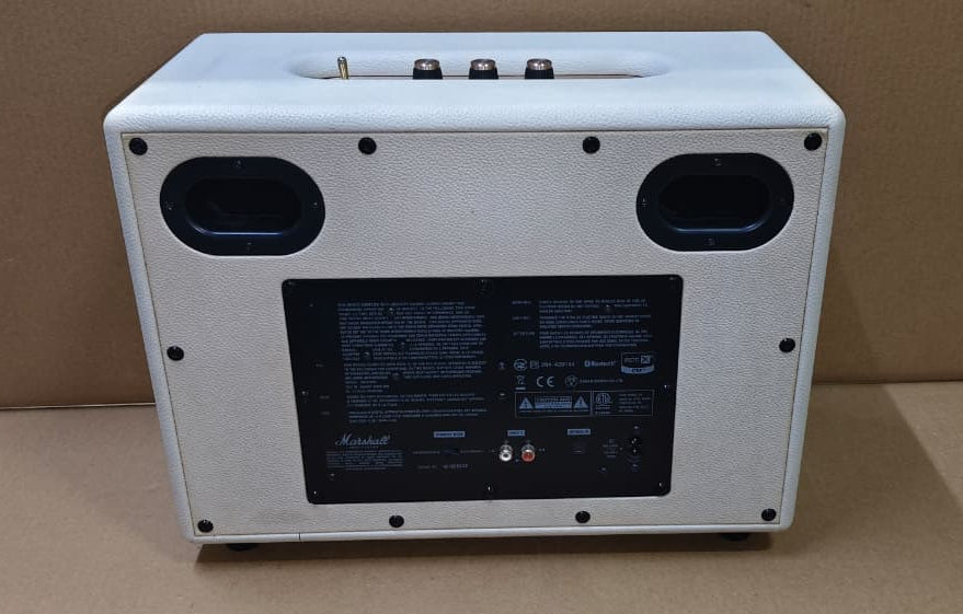 Marshall Woburn Bluetooth Speaker, Cream - Open Box
