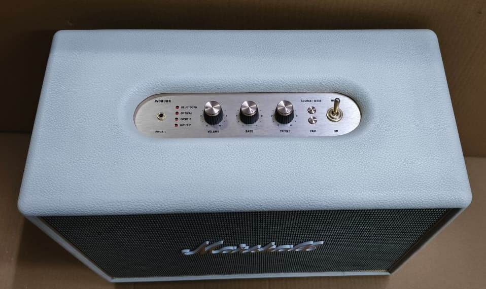 Marshall Woburn Bluetooth Speaker, Cream - Open Box