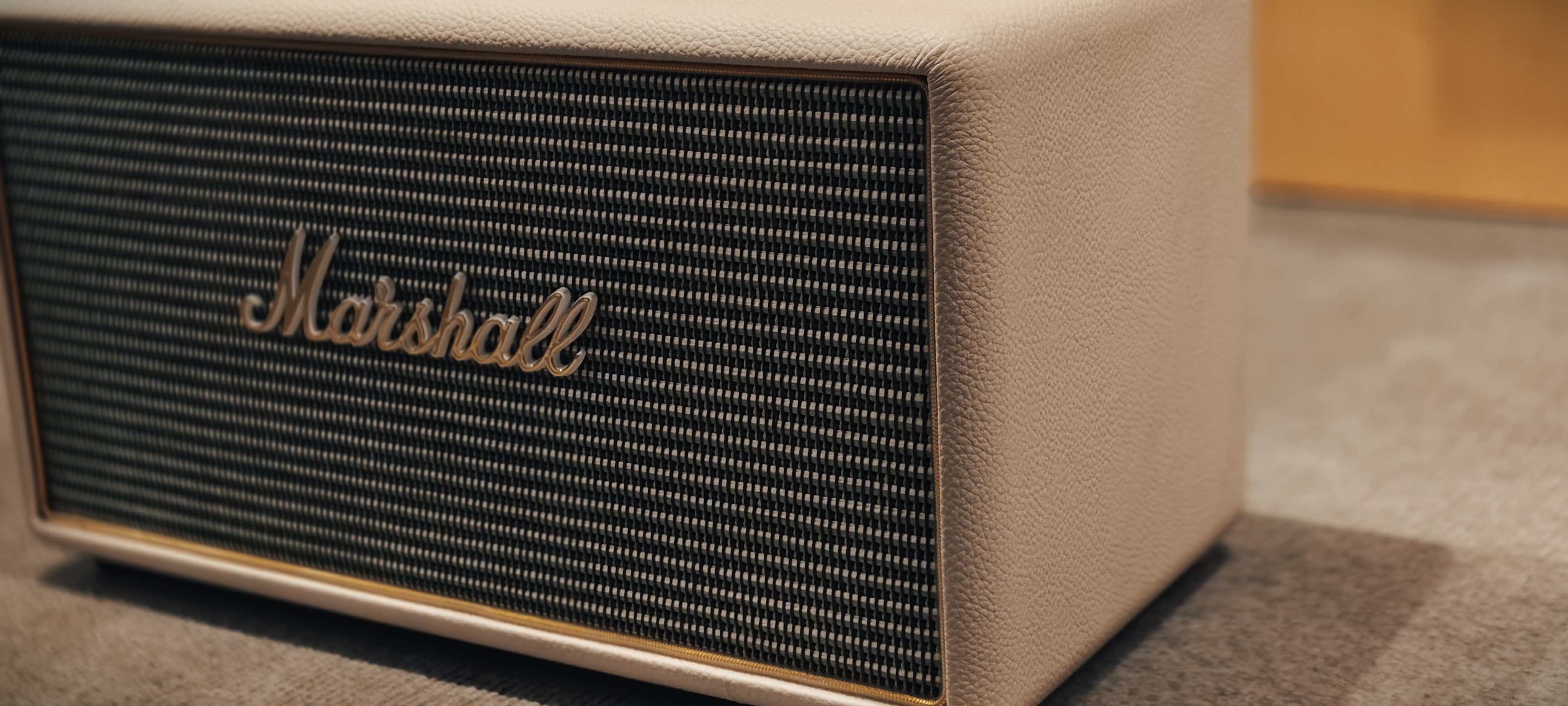 Marshall Stanmore 1 80W Bluetooth Speaker, Cream - Open Box