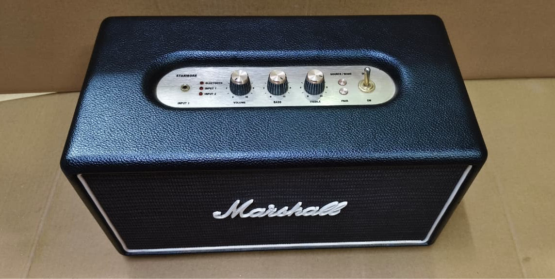 Marshall Stanmore Classic Bluetooth Speaker, Black - Open Box