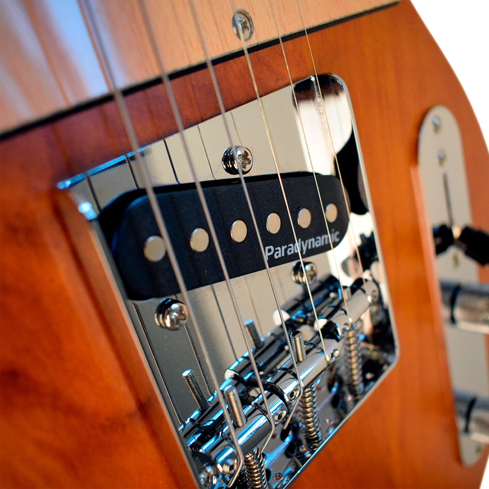 Newen Frizz Electric Guitar White Oak Wood 