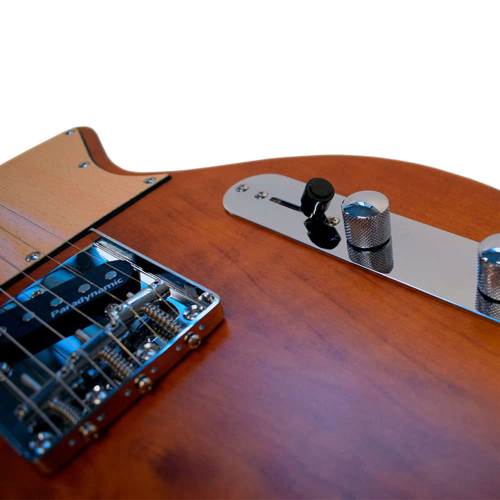 Newen Frizz Electric Guitar White Oak Wood 