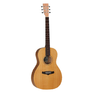 Tanglewood Roadster II TR8 Acoustic Guitar, 6 Strings, Parlour, Natural Satin Finish