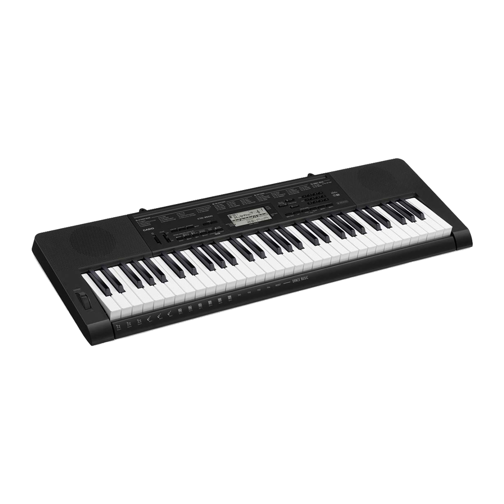Casio CTK 3500 61 Key Touch Sensitive Portable Keyboard Black