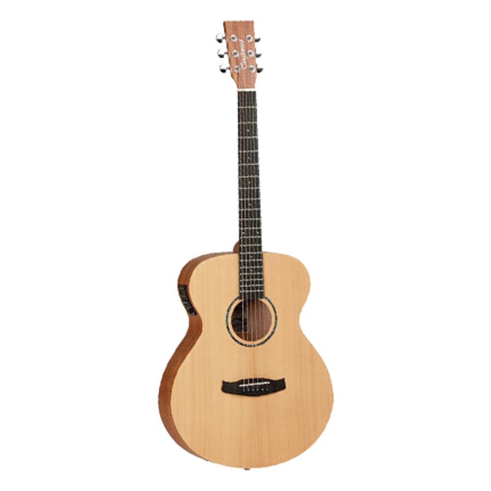 Tanglewood Roadster II TWR2 OE Semi Acoustic Guitar, Orchestra, Natural Satin Finish, Free Padded Bag