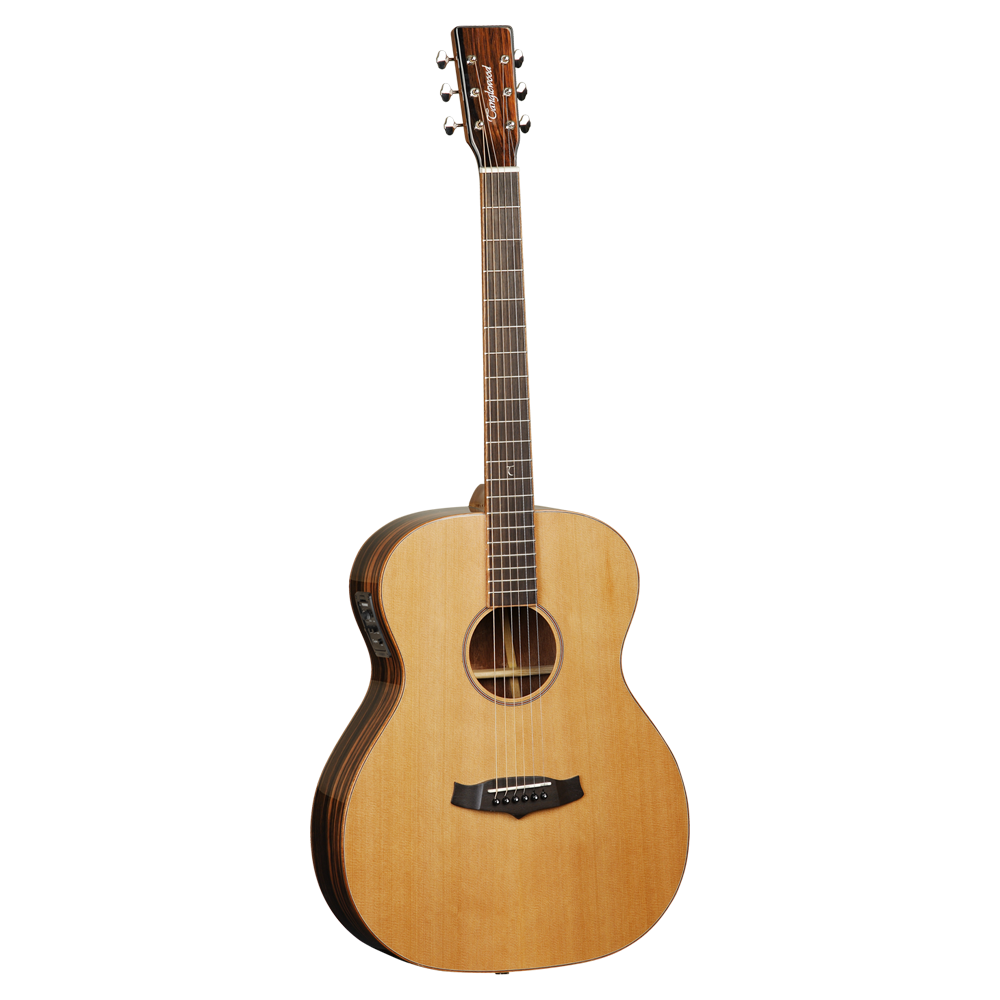 Tanglewood TWJFE Java Solid Top Electro Acoustic Guitar- Natural Gloss with Free Padded Bag