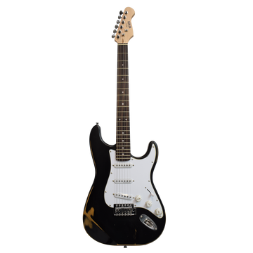 Newen Relic Finish Stratocaster Electric Guitar White Oak Wood 