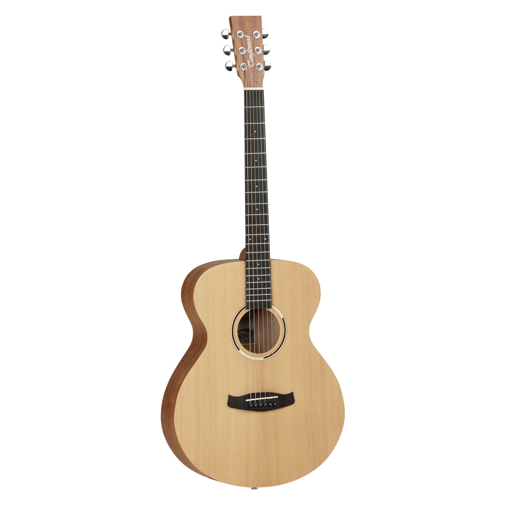 Tanglewood Roadster II TWR2 O Acoustic Guitar, Orchestra, Natural Satin Finish, Free Padded Bag