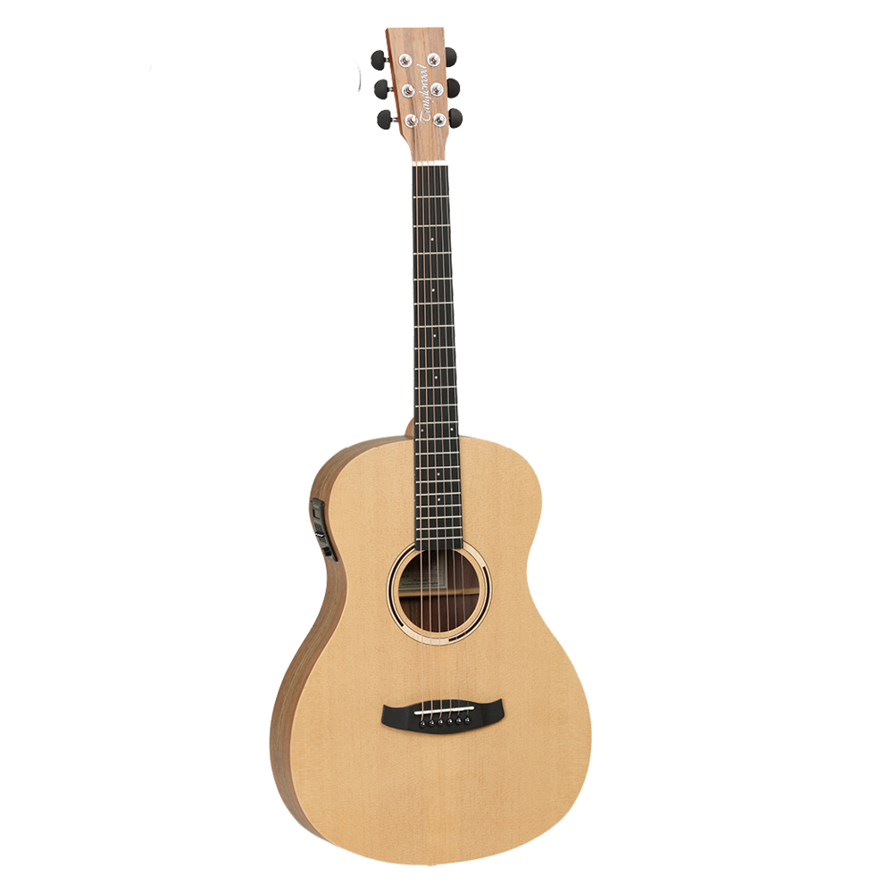Tanglewood DBT PE HR Discovery Exotic Parlour Electro Acoustic Guitar with Fishman Pickup, Spruce Top