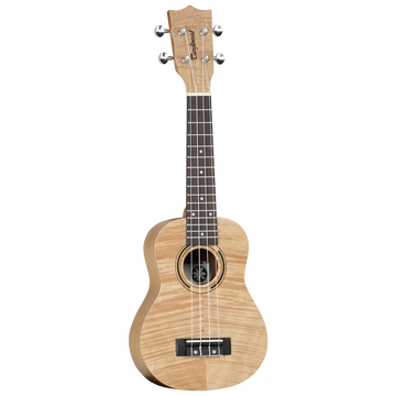 Tanglewood TWT 5 - TIARE Series, Soprano Ukulele, Flame Mahogany Wood, Natural Satin Finish With Gig Bag