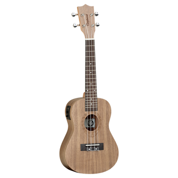 Tanglewood TWT 3E Black Walnut, Arched Back, Electro Concert Ukulele, Natural Satin Finish