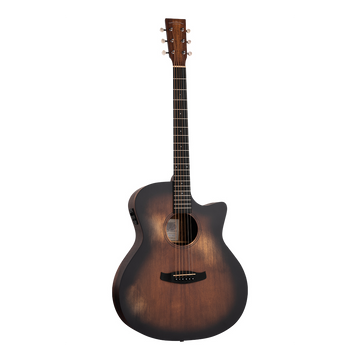 Tanglewood TW OT 4VCE Auld Trinity Solid Spruce Top, Venetian Cutaway Electro-Acoustic Guitar with Fishman Presys I Pickup, Natural Distressed Satin
