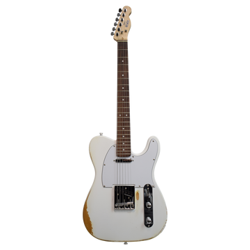 newen Relic finish Telecaster Electric Guitar white oak wood