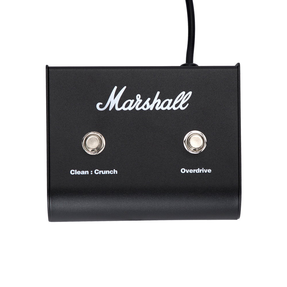Marshall PEDL-90010 Crunch/Overdrive 2-Button Footswitch Pedal for FX Models