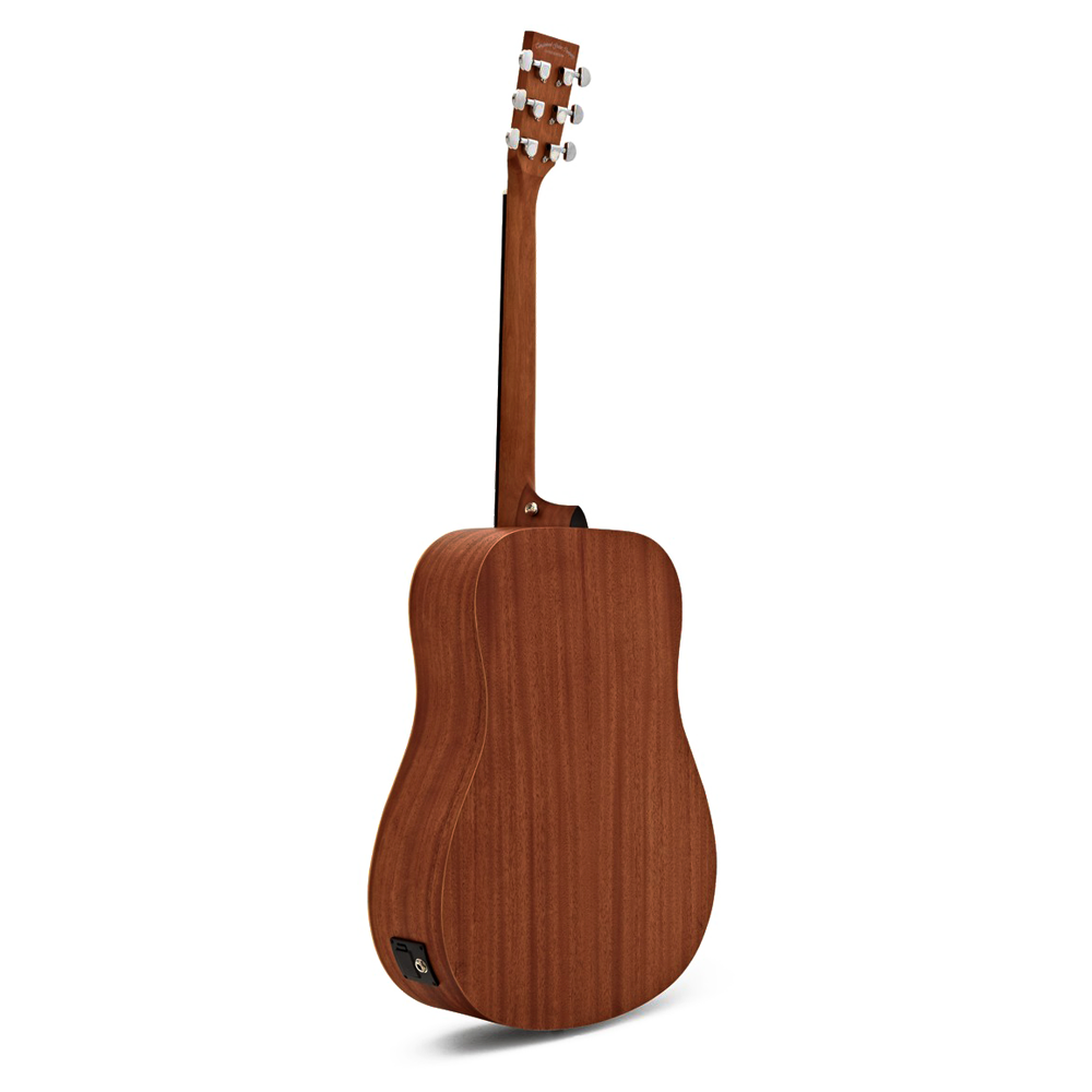 Tanglewood Roadster II TWR2 DE Semi Acoustic Guitar, Dreadnought, Natural Satin Finish