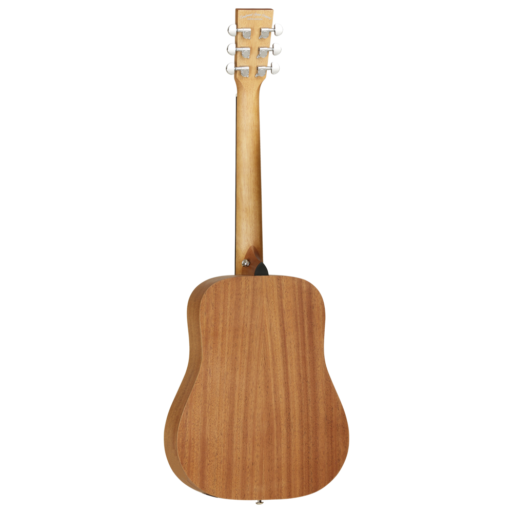 Tanglewood Roadster II TWR2 T Acoustic Guitar, 6 Strings, Travel, Natural Satin Finish, Free Padded Bag