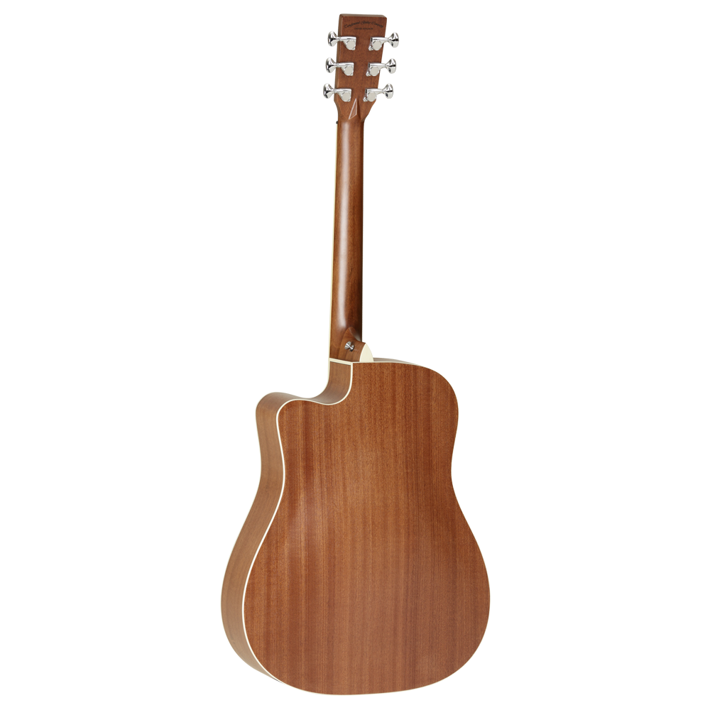 Tanglewood TSP15CE Sundance Premier 6-Strings Electro Acoustic Guitar- Natural Satin, Free Padded Bag