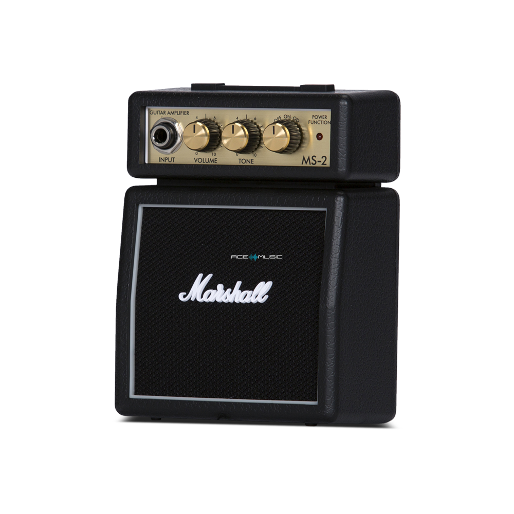 Marshall MS-2 Micro Guitar Amplifier, Black