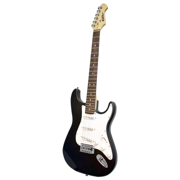 Newen Stratocaster Style Electric Guitar, White oak Wood 