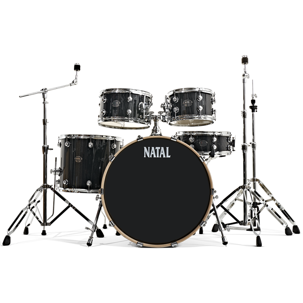 Natal KAR-UFX-BLS Arcadia Drum Kit. UFX Configuration Black Sparkle